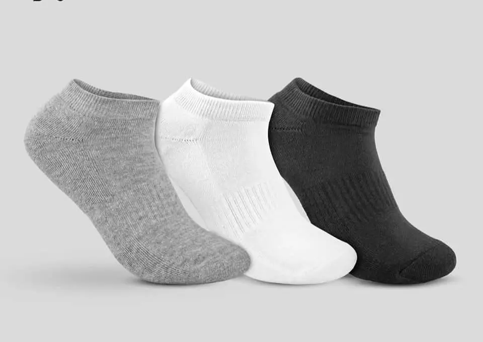Short Basic Male socks - Pack of 3