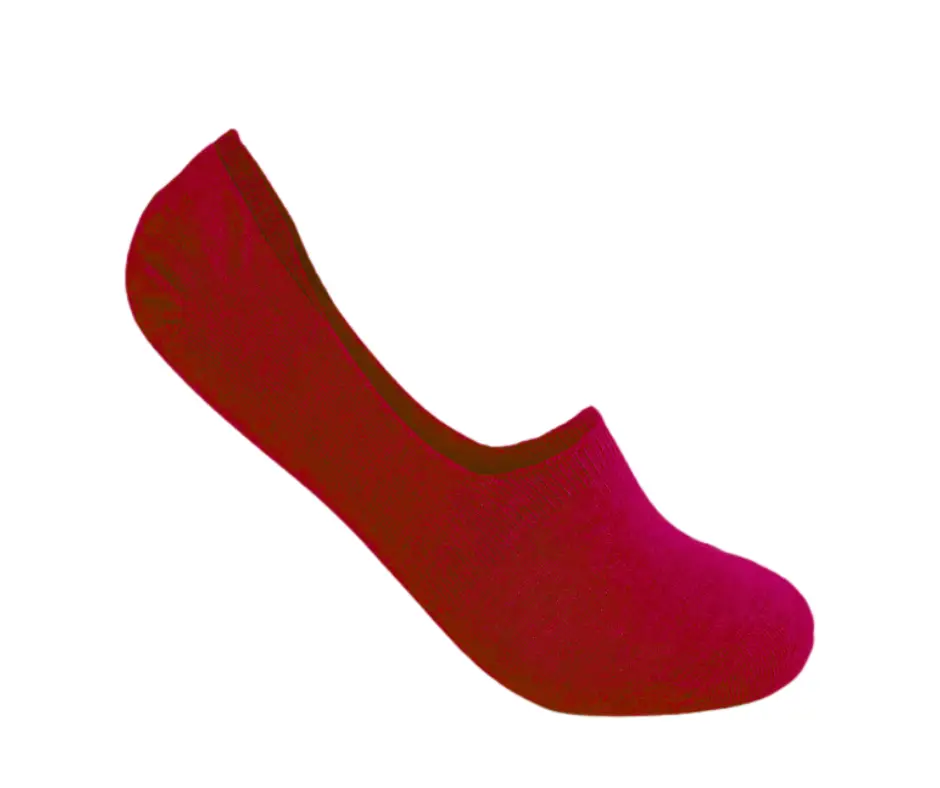 Women Invisible Socks - Maroon