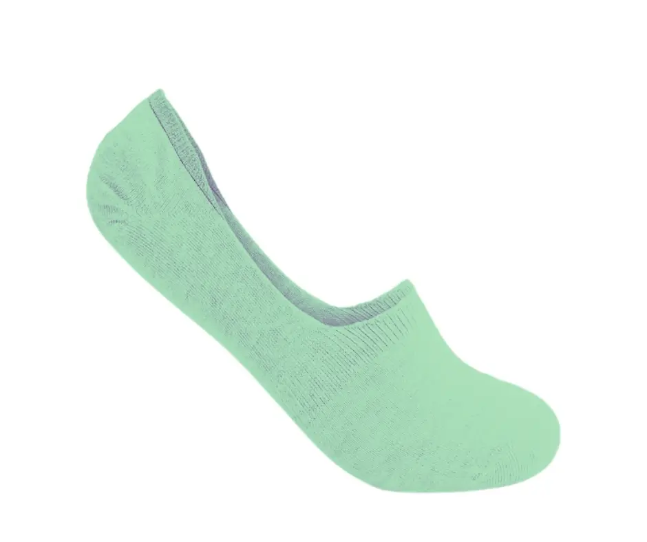 Women Invisible Socks - Mint Green