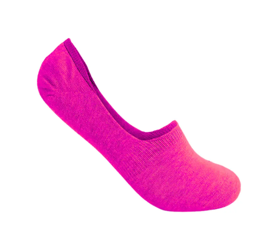 Women Invisible Socks - Fuchsia