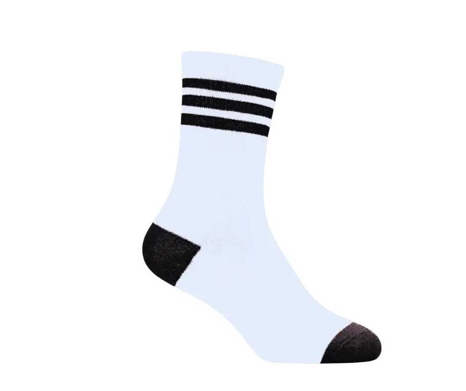 Men High Ankle - White