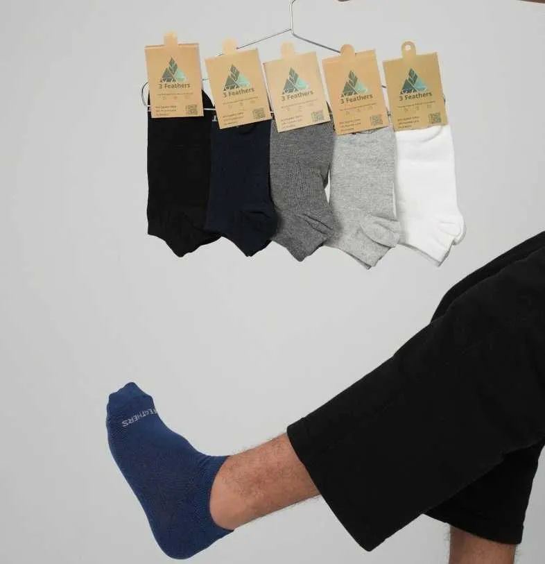 [B4G3-6] Buy 6 & Save More - Men Ankle Socks 
