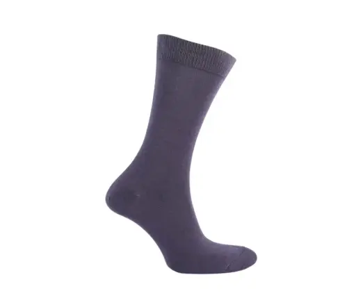 [3FES1-3] Men Long Socks - Gray 