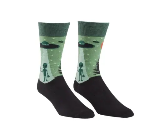[3FES4-6] Aliens - Unisex Long Socks