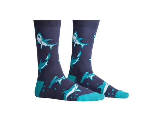 [3FES4-3] Ocean Blue - Unisex High Ankle