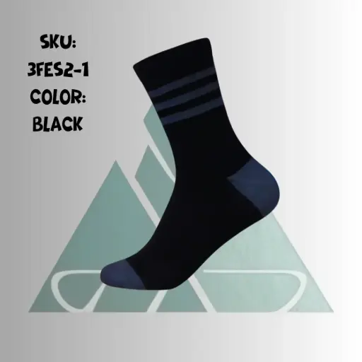 Men High Ankle - Black