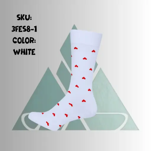 [3FES8-1] Women High Ankle - White