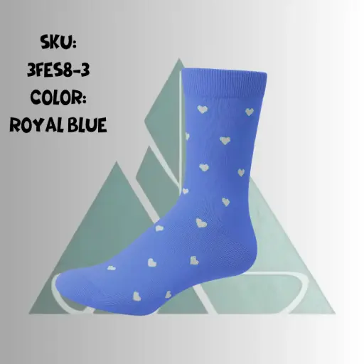 [3FES8-3] Women High Ankle - Royal Blue