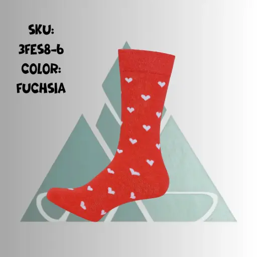 Women High Ankle - Fuchsia