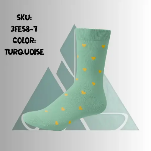 Women High Ankle - Turquoise