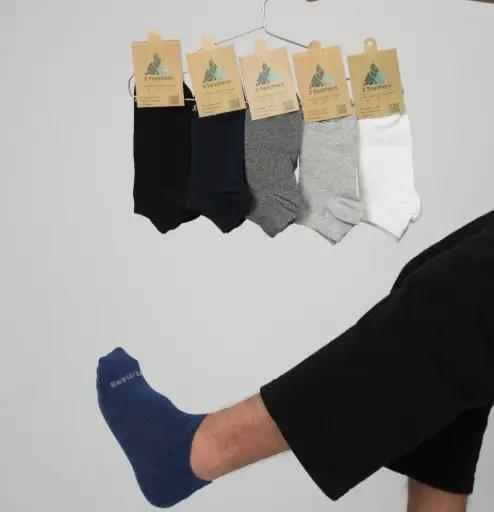 [B4G3-6] BUY 4 GET 3 FREE - Men Ankle Socks 